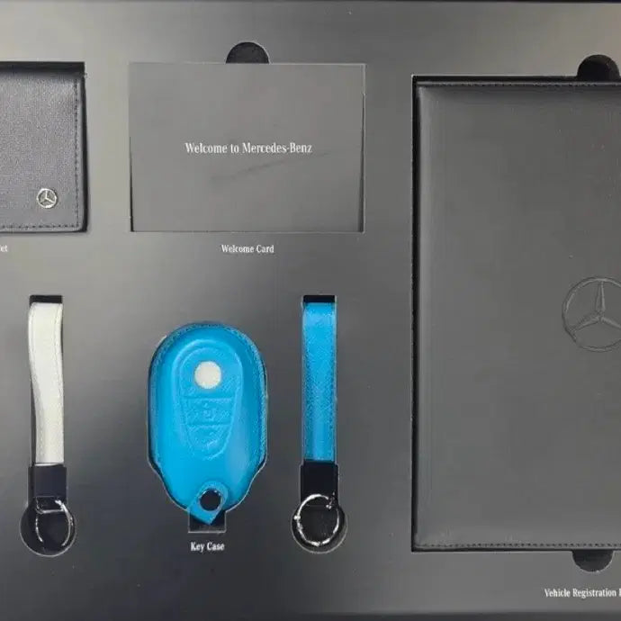 [BUNJANG] Mercedes-Benz Welcome Package Set / 메르세데스 벤츠 웰컴 패키지 *키링, 키케이스, 카드지갑 등