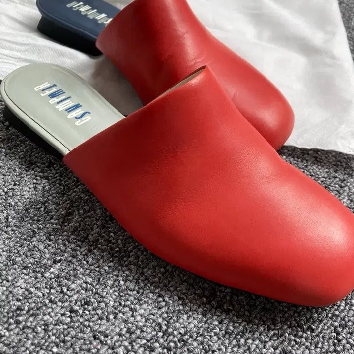 [BUNJANG] Camper Right Nina Red Mule / Camper 캠퍼 레드 뮬