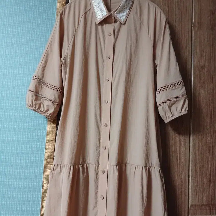 [BUNJANG] Lace Collar Dress / 레이스 카라  원피스