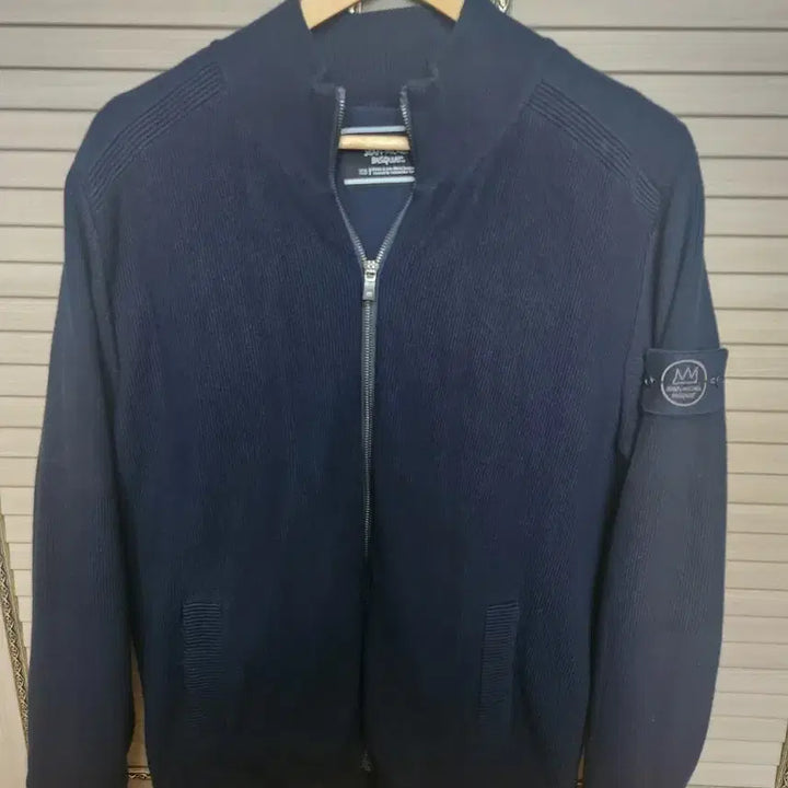 [BUNJANG] Rose Scherbakia Knit Padded Jumper Navy Size 105 / 장미숼바스키아 니트 패딩 점퍼 105