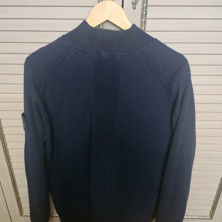 [BUNJANG] Rose Scherbakia Knit Padded Jumper Navy Size 105 / 장미숼바스키아 니트 패딩 점퍼 105