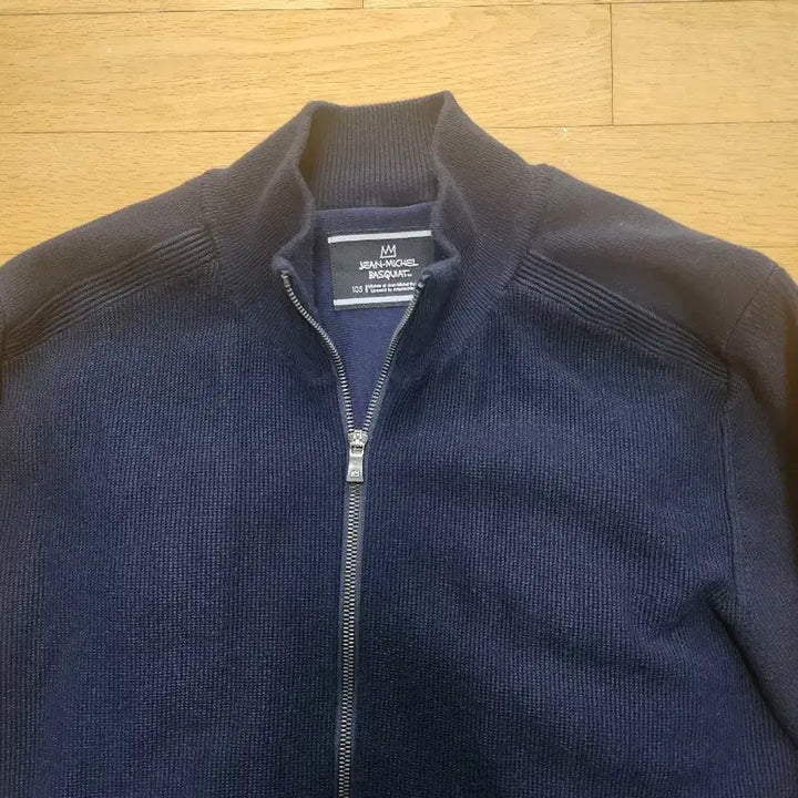 [BUNJANG] Rose Scherbakia Knit Padded Jumper Navy Size 105 / 장미숼바스키아 니트 패딩 점퍼 105