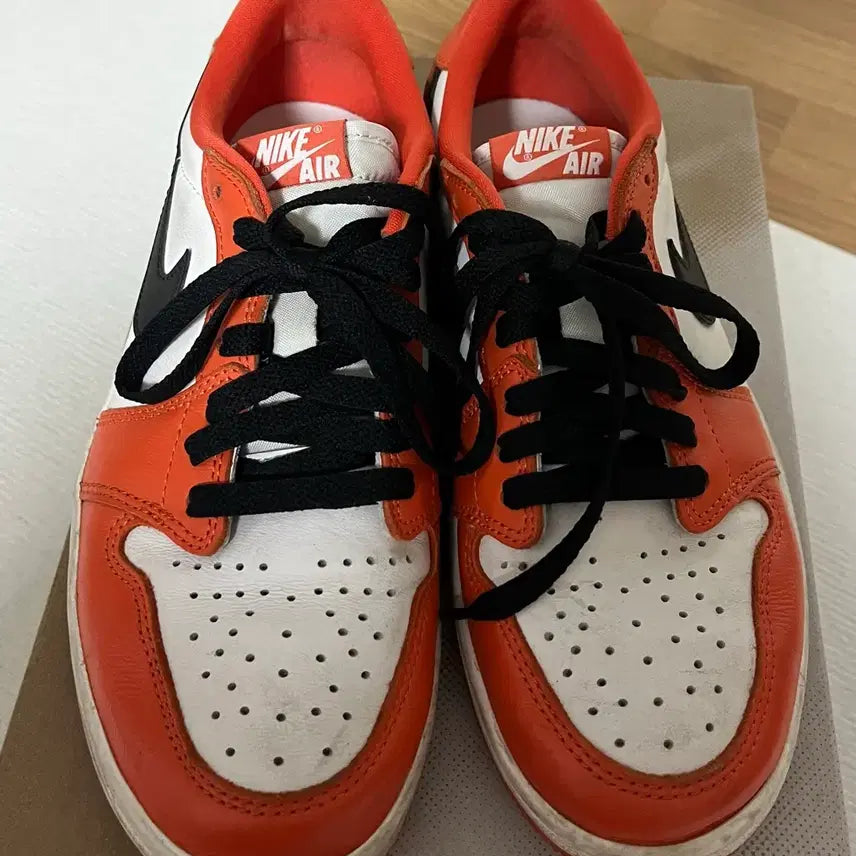 [BUNJANG] Nike Jordan 1 Low OG Starfish Sneakers / [250] 조던 1 로우 OG 스타피쉬