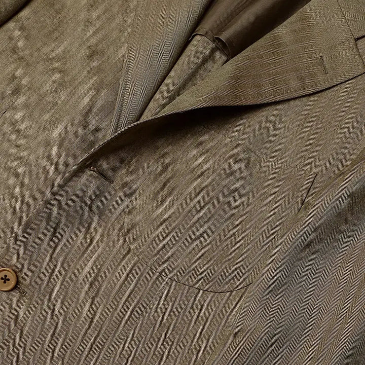 [BUNJANG] Beams F Herringbone Classic Tailored Jacket / 빔즈 에프 [Beams F] 헤링본 클래식 테일러드 자켓 정장자켓