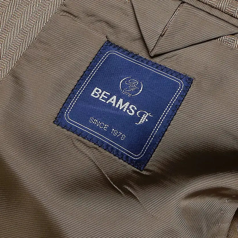 [BUNJANG] Beams F Herringbone Classic Tailored Jacket / 빔즈 에프 [Beams F] 헤링본 클래식 테일러드 자켓 정장자켓