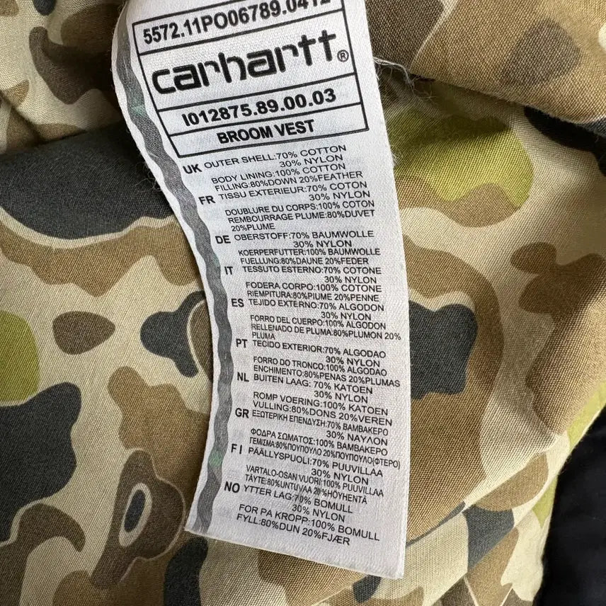 [BUNJANG] Carhartt Broom Vest / carhartt broom vest