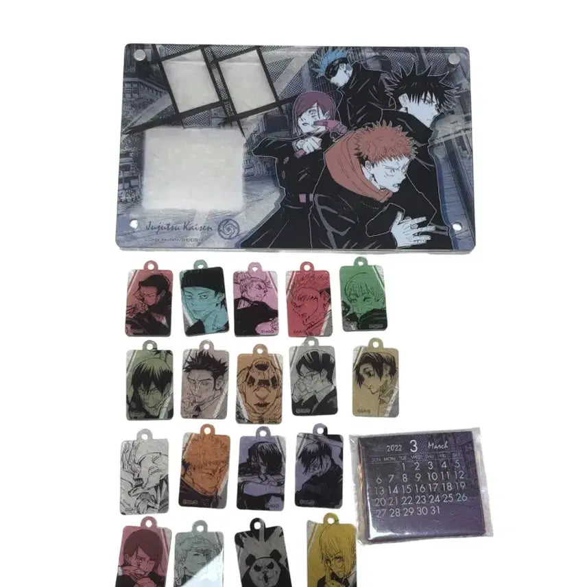 [BUNJANG] Jujutsu Kaisen 18 Acrylic Calendar / 주술회전 18권 아크릴 캘린더