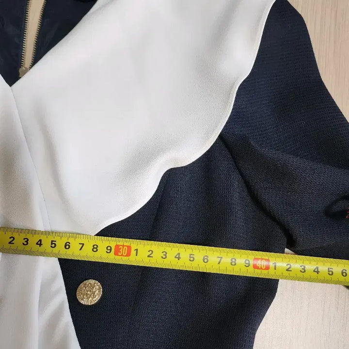 [BUNJANG] Mojo S.phine Navy Frill Dress / [모조에스핀]네이비 프릴원피스 55(거의 새상품)