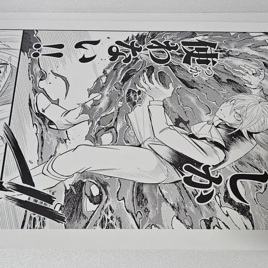 [BUNJANG] Asmodeus Original Illustration B4 Poster / 아스모데우스 원화 복제 원고 명장면 B4 포스터 이루마군 악입문