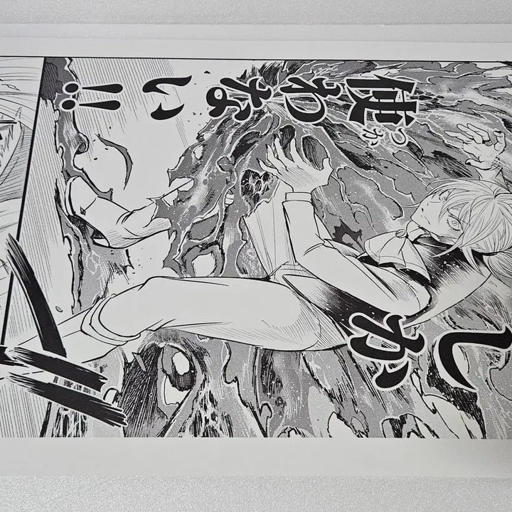 [BUNJANG] Asmodeus Original Illustration B4 Poster / 아스모데우스 원화 복제 원고 명장면 B4 포스터 이루마군 악입문