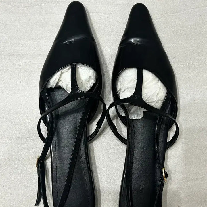[BUNJANG] ORR T Strap Slingback Black 250 / ORR 오르 T 스트랩 슬링백 블랙 250