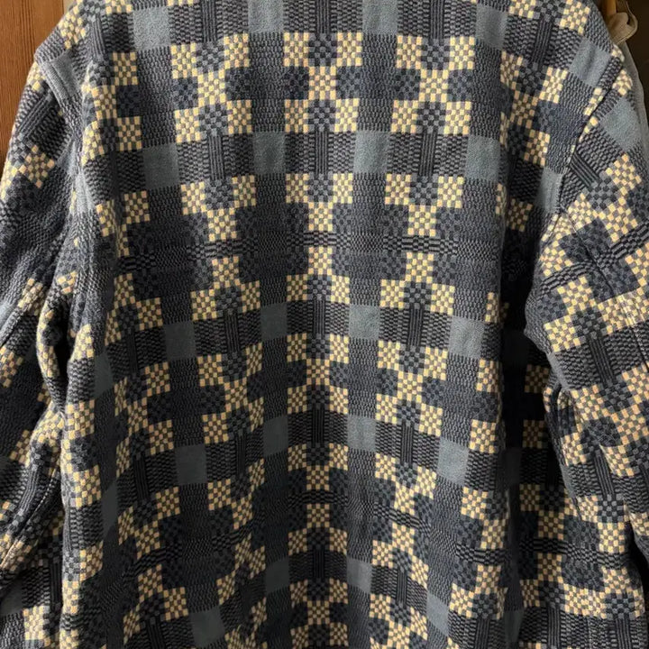 [BUNJANG] RRL Blue Check Shacket / Rrl 블루체크 셔켓