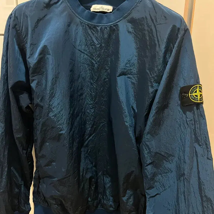 [BUNJANG] Stone Island Nylon Metal Blue Jumper XL / 스톤아일랜드 나일론메탈 블루점퍼 xl