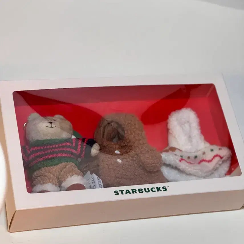 [BUNJANG] Starbucks Japan 2025 Holiday Bearista Mini Set / 일본 스타벅스 홀리데이 2025 베어리스타  미니세트