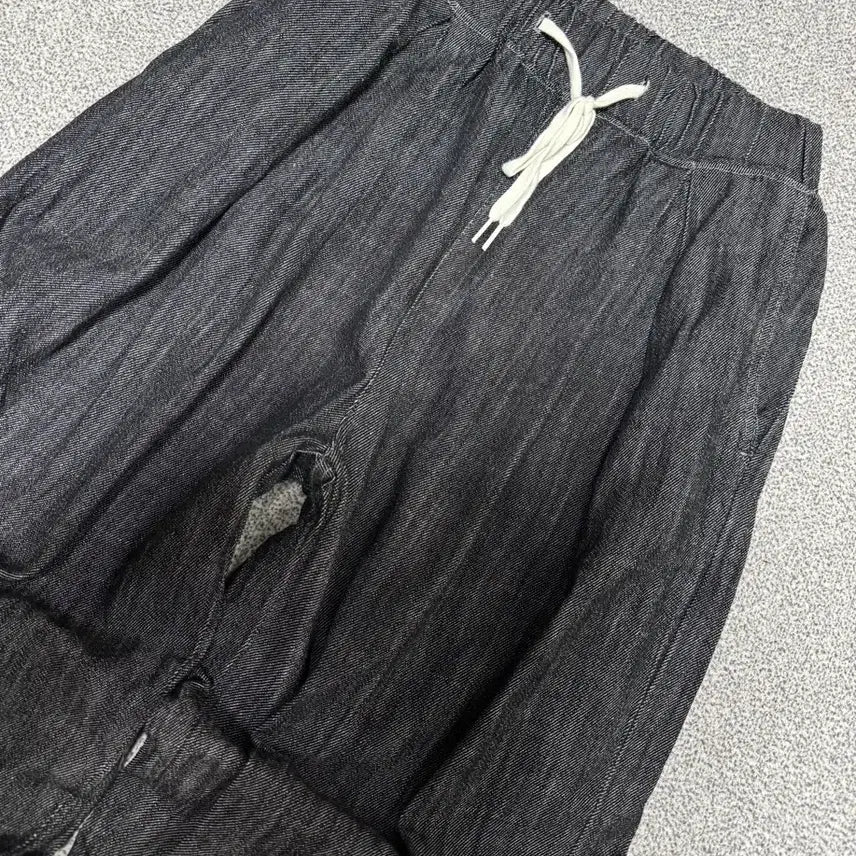 [BUNJANG] Vintage Wide Balloon String Jogger Pants / 
