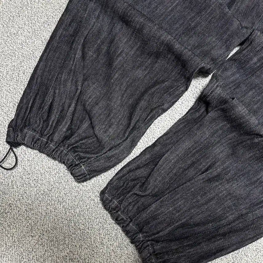 [BUNJANG] Vintage Wide Balloon String Jogger Pants / 