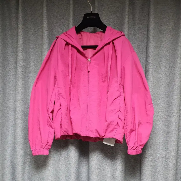 [BUNJANG] Fanwood Paywoo Pink Hooded Jacket / Fanwood 페이우 바스락 여유핏 후드 자켓66 s~m