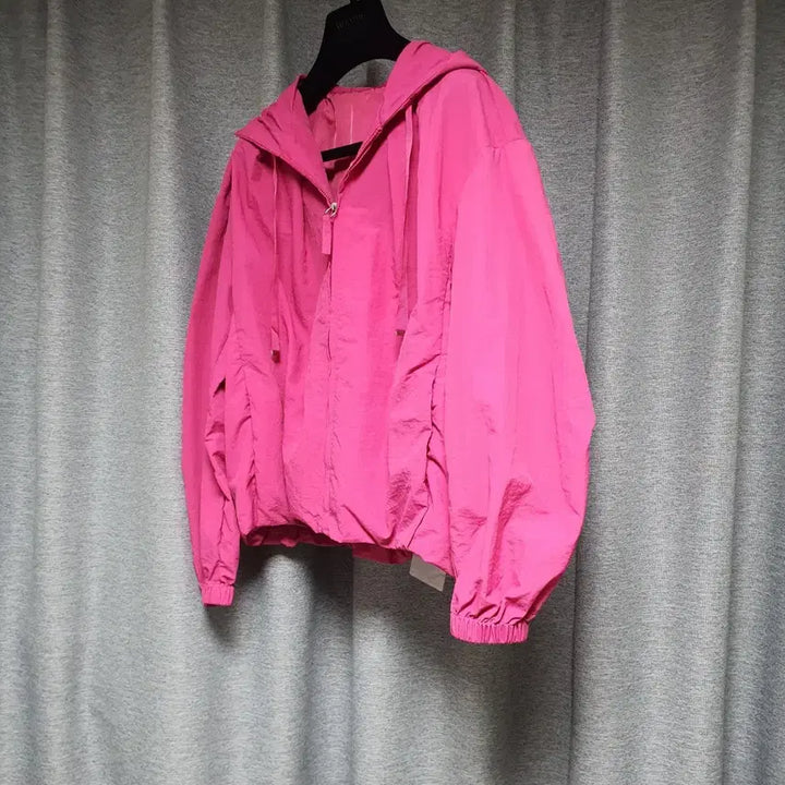 [BUNJANG] Fanwood Paywoo Pink Hooded Jacket / Fanwood 페이우 바스락 여유핏 후드 자켓66 s~m