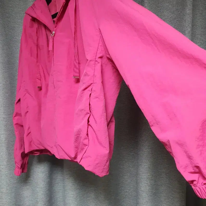 [BUNJANG] Fanwood Paywoo Pink Hooded Jacket / Fanwood 페이우 바스락 여유핏 후드 자켓66 s~m