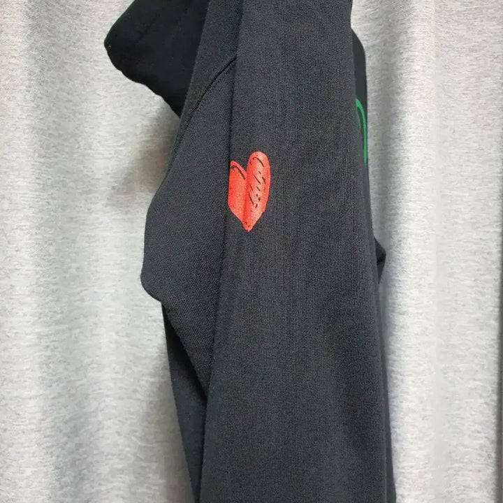 [BUNJANG] Marcus Luper Embroidered Organic Hoodie T-shirt (S-M) / marcus luper 마커스루퍼 자수오가닉후드 맨투맨 티셔츠 s ~m