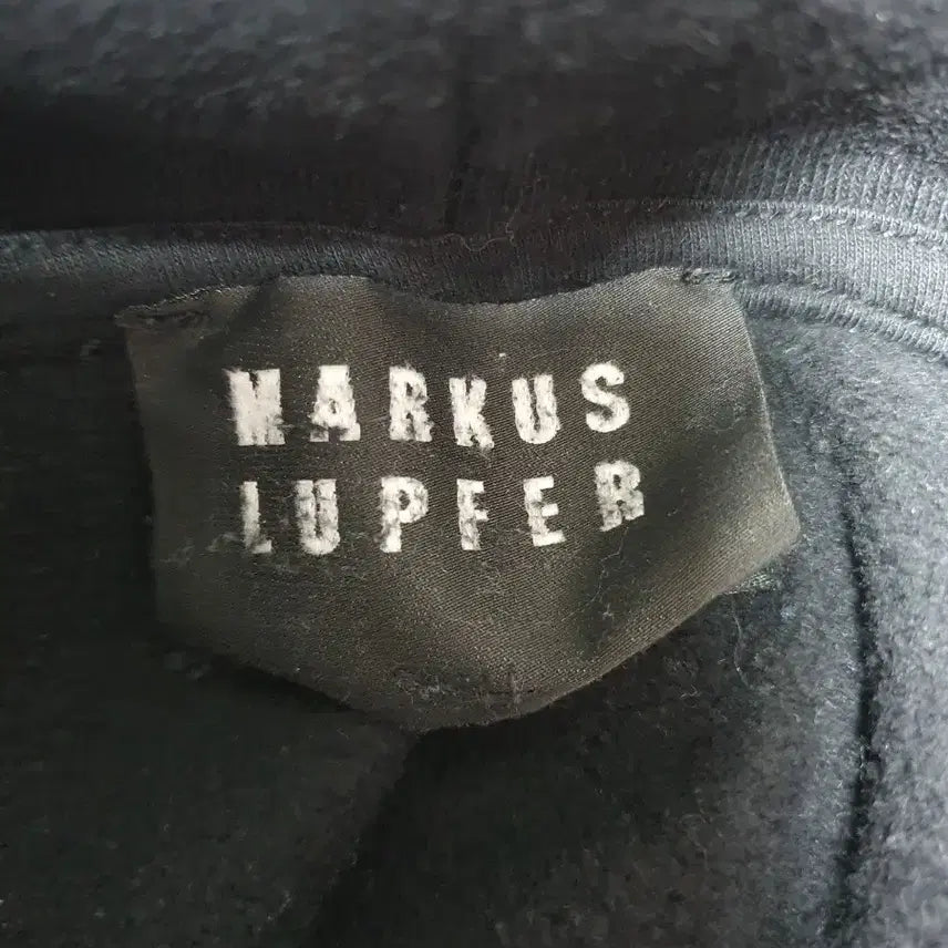 [BUNJANG] Marcus Luper Embroidered Organic Hoodie T-shirt (S-M) / marcus luper 마커스루퍼 자수오가닉후드 맨투맨 티셔츠 s ~m