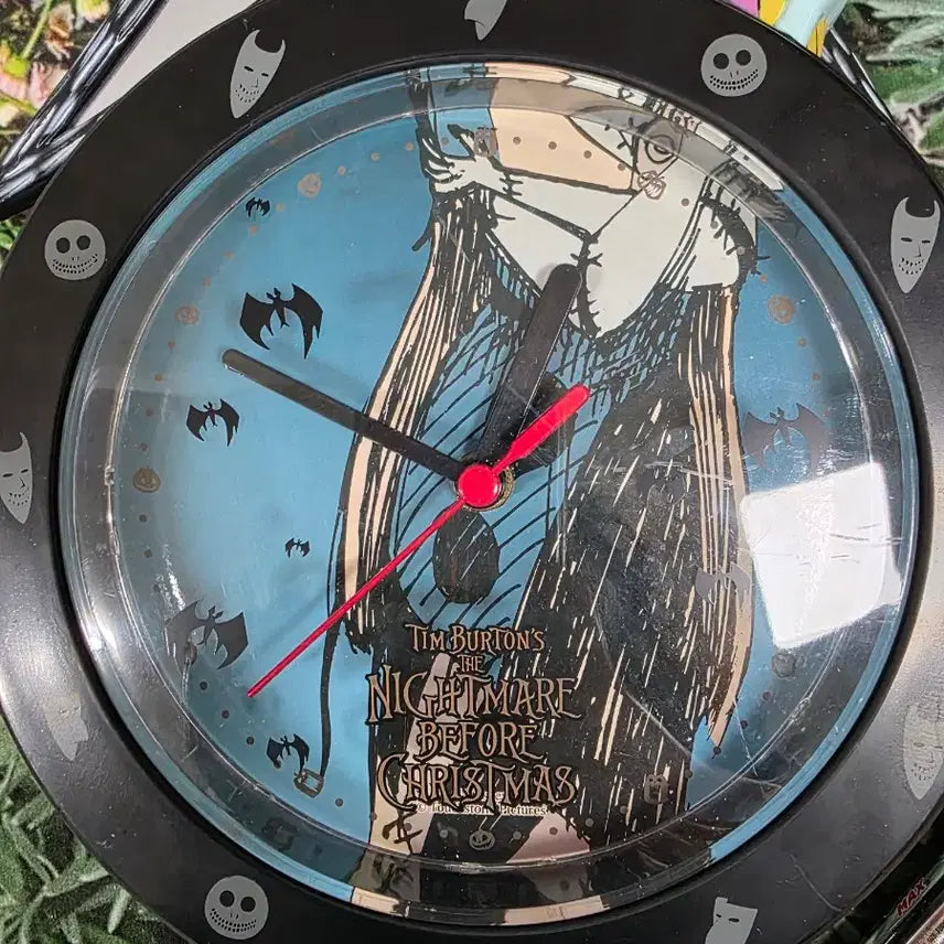 [BUNJANG] Disney Nightmare Before Christmas Jack &amp; Sally Wall Clock / 디즈니 크리스마스의 악몽 잭&amp;샐리 벽시계