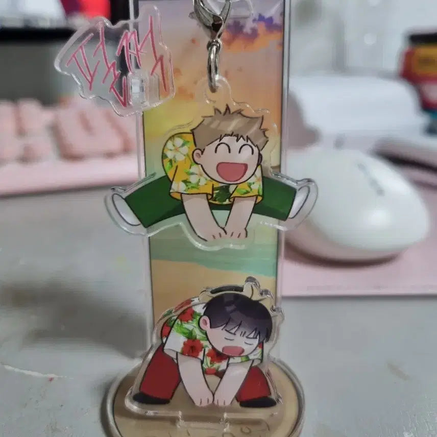 [BUNJANG] Hongsil Quest Acrylic Stand + Photocard / 홍실퀘스트 아크릴스탠드+포토카드