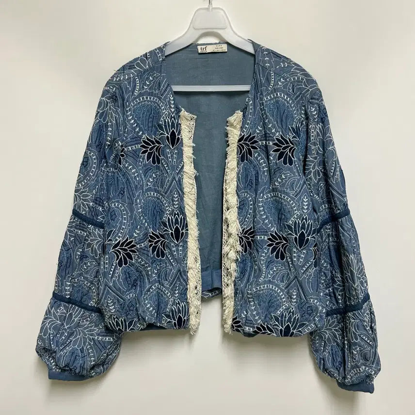 [BUNJANG] ZARA Fringe Open Cardigan Jacket / [여자 90 (S)]자라 오픈형 프린지 가디건 자켓