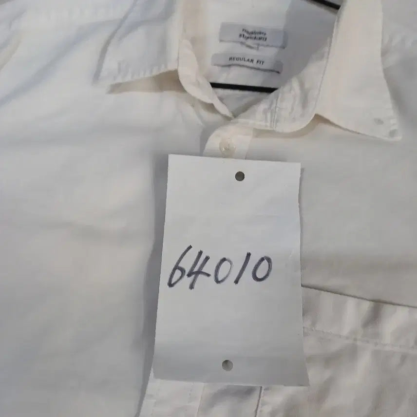 [BUNJANG] Musinsa Standard Regular Fit White Shirt / 무신사 스탠다드 흰색 셔츠 레귤러핏95사이즈봄여름  64010