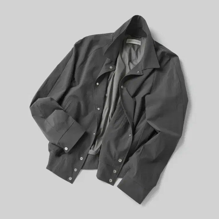 [BUNJANG] Automatic poeta People Raglan Varsity Jacket Grey / [2] 오토매틱포더피플 나글란 바시티 자켓 그레이
