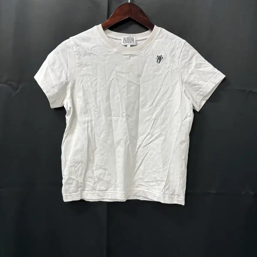 [BUNJANG] Marithe Francois Girbaud Crop T-shirt / 마리떼 프랑소와 저버 크롭 반팔티
