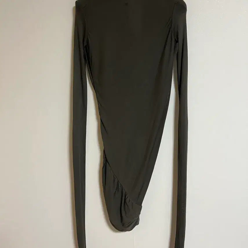 [SOLD OUT] 릭오웬스 드레이프 티셔츠(새상품,38사이즈)브라운카키