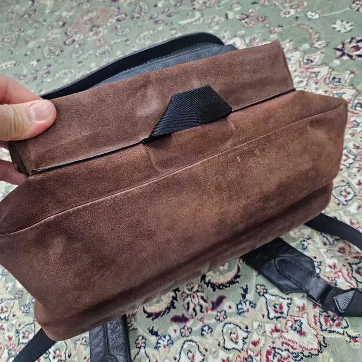 [BUNJANG] Coach Modern Varsity Black Backpack / [최종할인] 코치 모던 바시티 블랙 백팩