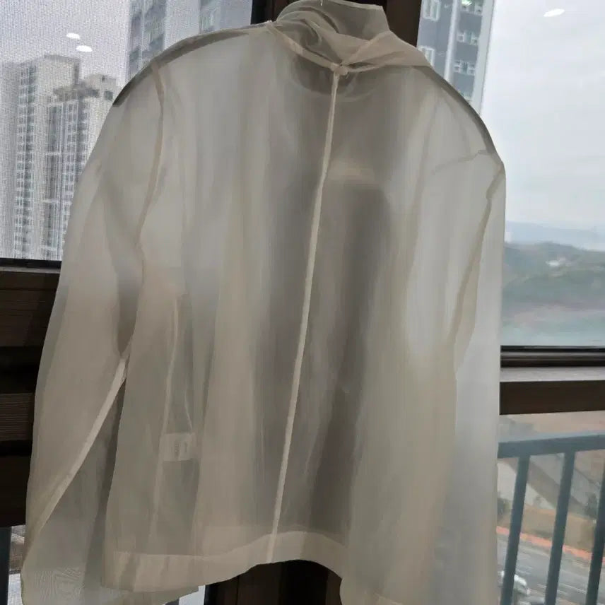[BUNJANG] Basket Sheer Ribbon Blouse / 바스켓  시스루 리본 블라우스