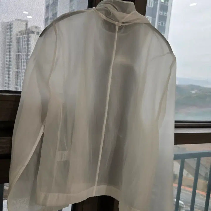 [BUNJANG] Basket Sheer Ribbon Blouse / 바스켓  시스루 리본 블라우스