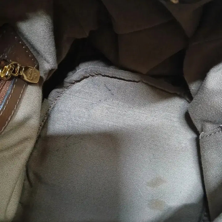 [BUNJANG] MCM Leather Tote Bag / MCM 오렌지 브라운 레더 토트백