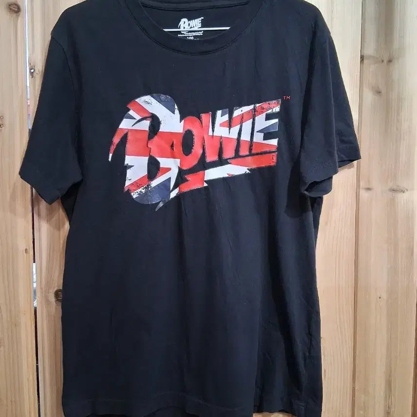[BUNJANG] 탑텐Bowie 블랙 반팔 티셔츠 / 탑텐Bowie 블랙 반팔 티셔츠