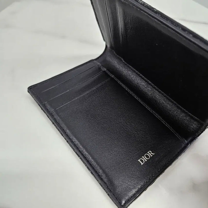 [SOLD OUT] 디올 오블리크 오거나이저 카드지갑 블랙