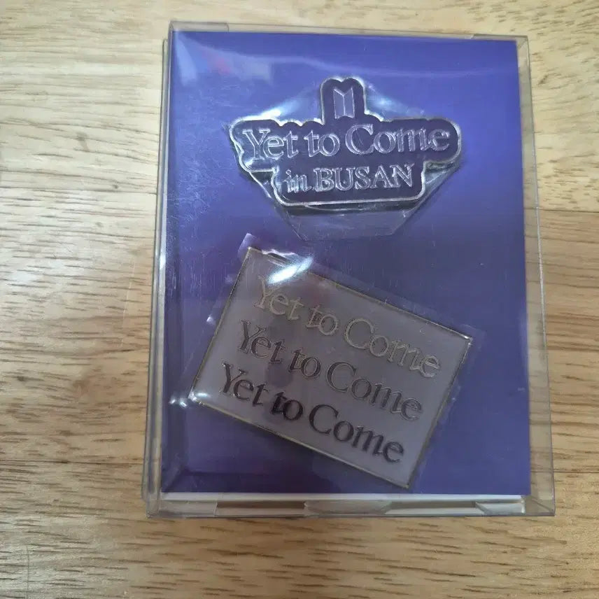 [BUNJANG] BTS Yet to Come Busan Pin Badge Set / (미개봉)BTS Yet to Come 부산 핀뱃지 세트