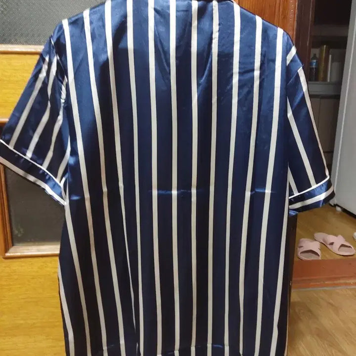 [BUNJANG] Lovingly Striped Short Sleeve Pajamas / Lovingly 줄무늬 반팔 잠옷