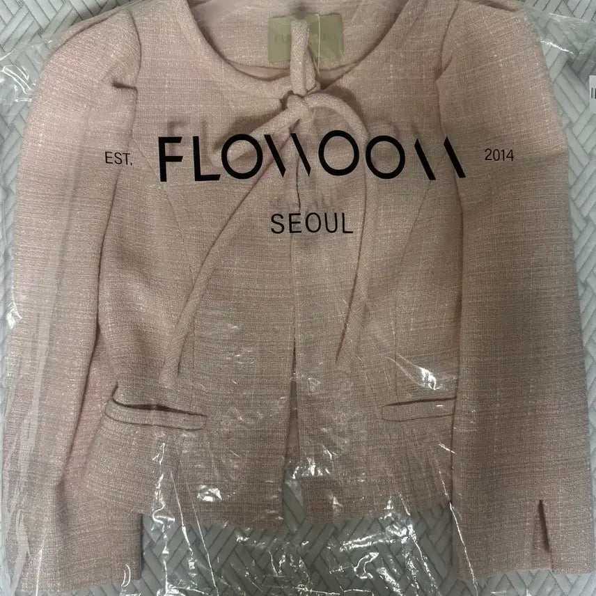[BUNJANG] Flohm Mellow Ribbon Jacket Pink Size 0 / 플로움 Mellow Ribbon Jacket 핑크 0사이즈 새상품