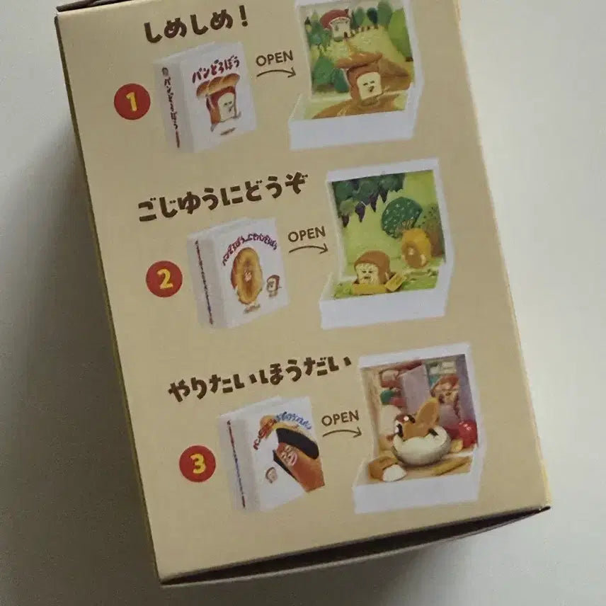 [BUNJANG] Re-Ment Bread Thief Picture Book World Figure 