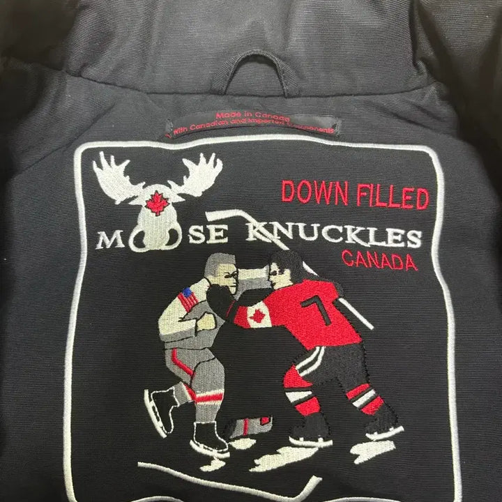 [BUNJANG] Moose Knuckles Ballistic M Black Padded Jacket / 무스너클 발리스틱 M
