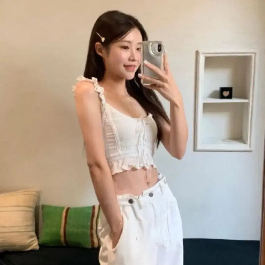 [BUNJANG] TheBarnett Fes Frill Top / 더바넷 페즈 페스 프릴탑 fes frill top