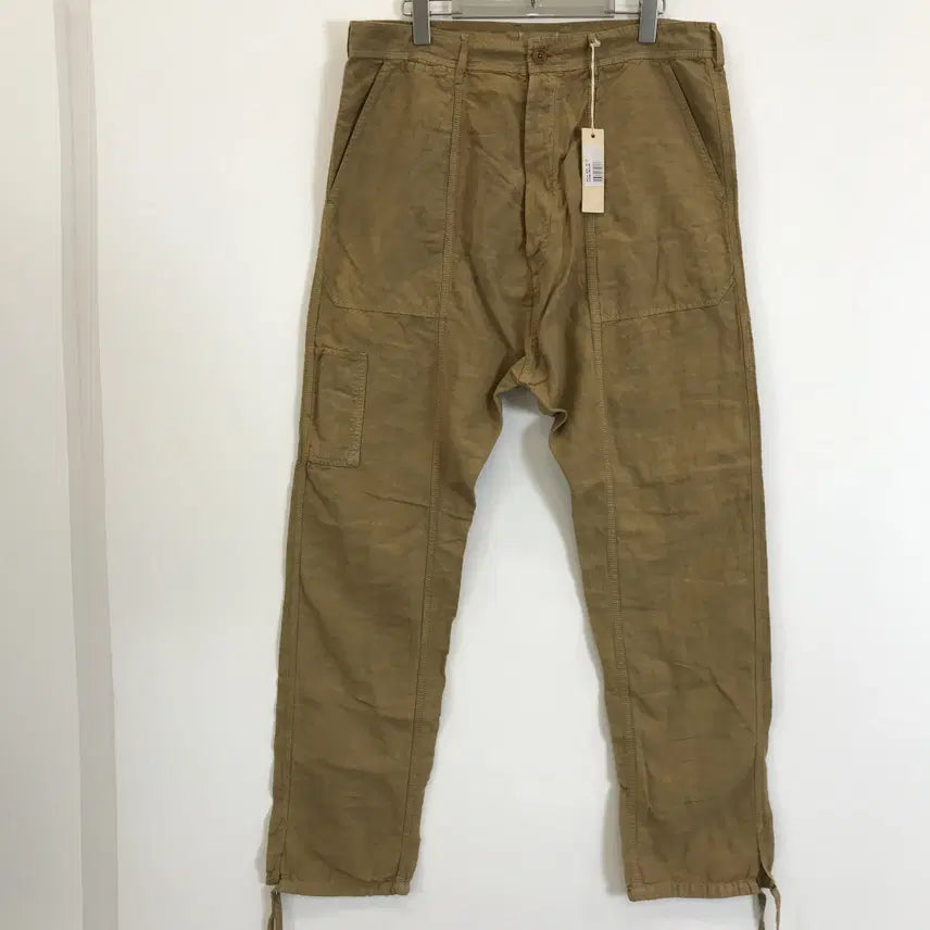 [SOLD OUT] 디젤 DIESEL 유틸리티 밀리터리 린넨코튼팬츠 새상품 [33-34]