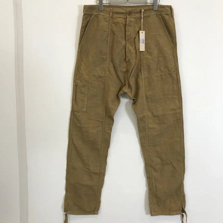 [SOLD OUT] 디젤 DIESEL 유틸리티 밀리터리 린넨코튼팬츠 새상품 [33-34]