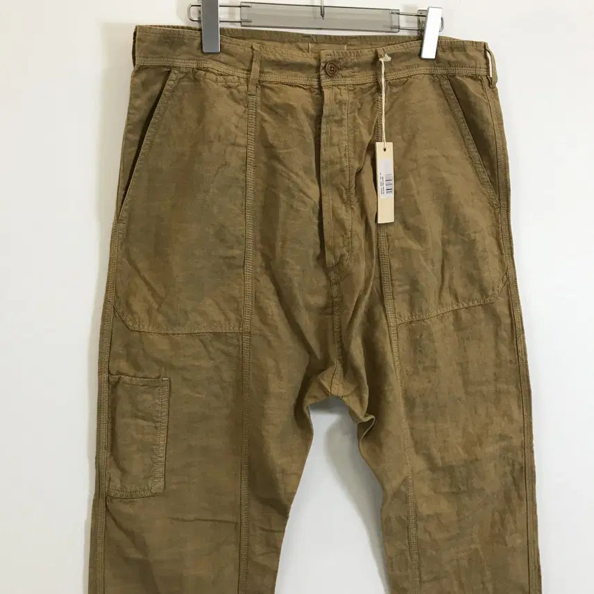 [SOLD OUT] 디젤 DIESEL 유틸리티 밀리터리 린넨코튼팬츠 새상품 [33-34]