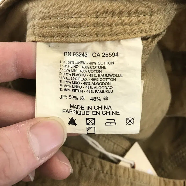 [SOLD OUT] 디젤 DIESEL 유틸리티 밀리터리 린넨코튼팬츠 새상품 [33-34]