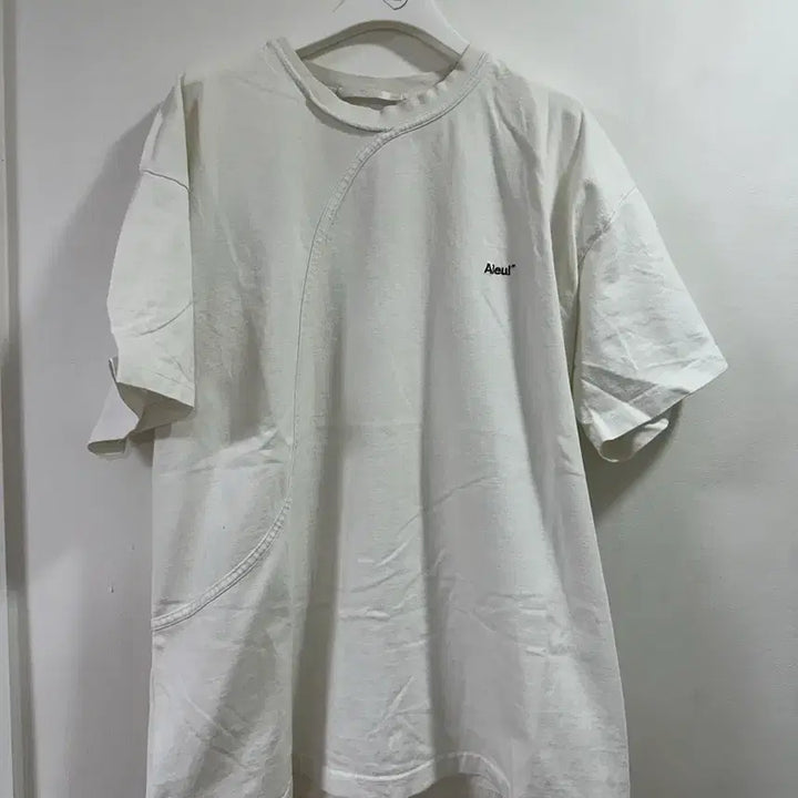 [BUNJANG] AIEUL Short Sleeve T-Shirt White / 아이엘 aieul 반팔