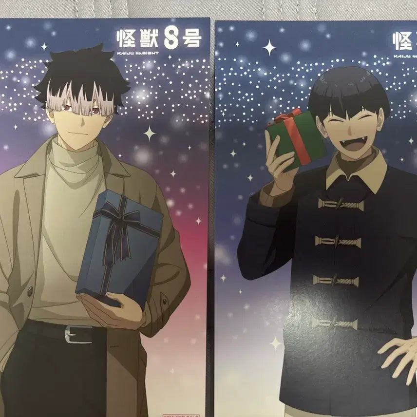 [BUNJANG] Kaiju No. 8 Narumi &amp; Hoshina Gift Illustration Bundle Set / 1개)괴수8호 나루미,호시나 선물 일러스트 일괄판매